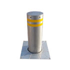 600mm Automatic Electric Hydraulic Retractable Bollards 304 Stainless Steel Bollards